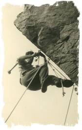 Intermezzo escursionistico - Agosto -Settembre - 1953 --La palestra per insegnamento arrampicata della scuola militare